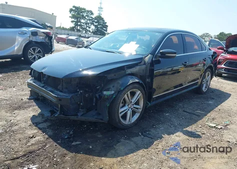 2014 Volkswagen Passat 2.0L Tdi Sel Premium из США, поврежденный, VIN 1VWCN7A34EC069194